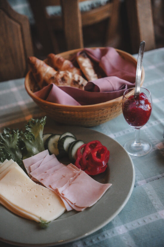 Illustrative image of food served